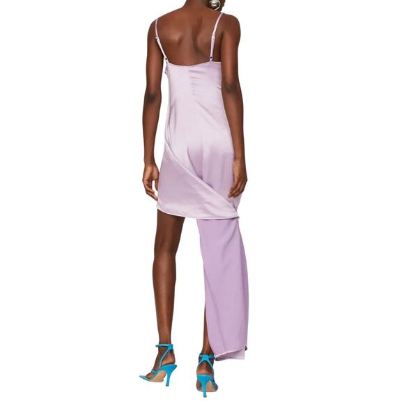 J.W. Anderson Zip Detail Dress in Lilac, Size US 0 - Picture 3 of 10